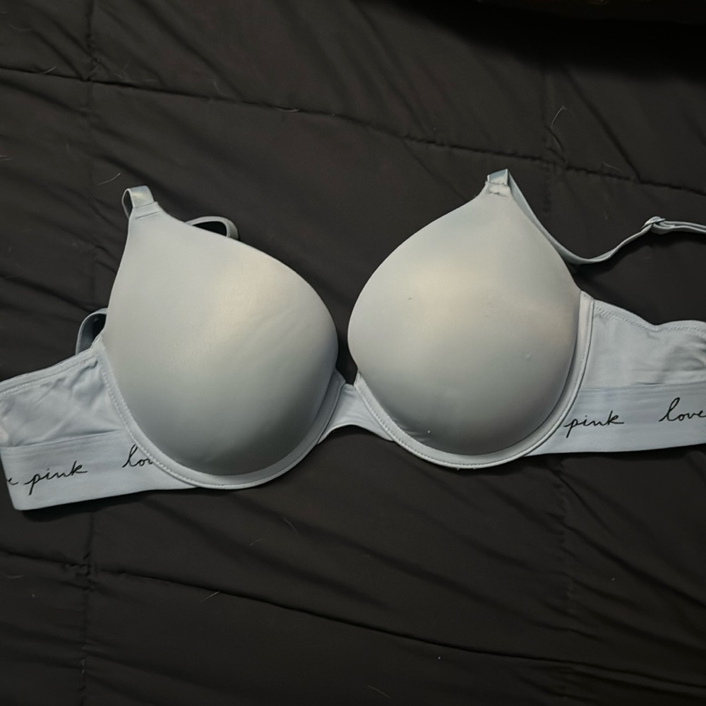 Pink push-up bra